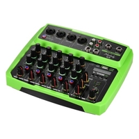 Console de mixage USB Muslady B6 Portable 6 canaux Audio Mixer
