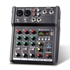 Console de mixage USB portable 4 canaux Table de mixage audio numérique