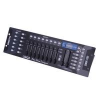 Console Lixada 192 canaux contrôleur DMX512 pour la lumière de la scène