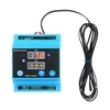 Contrôle de chauffage de refroidissement de régulateur de température de rail de guide de One Way de DC 12V Digital avec la sonde de température de fonction d