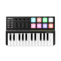 Contrôleur de clavier MIDI USB Ultra-Portable Panda MINI 25 touches de WORLDE