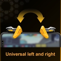 Contrôleur de jeu mobile,  prise de vue sensible et bouton de visée Button Bouton auxiliaire Little Bee Contrôleur de bouton de tir rapide ， Game Trigger Joystick Gamepad pour PUBG / Knives Out / Rules of Survival,  PUGB Helper pour Android / iPhone