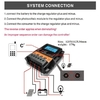 Contrôleur de puissance photovolta que à double sortie USB 12Volt 24Volt Identification automatique écran LCD contrôleur solaire gestion de charge en trois étapes contrôleurs PWM