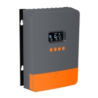 Contrôleur de recharge solaire 60A à 4 étapes 12/24/36/48 V Affichage LCD à détection automatique avec régulateur Blacklight