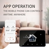 Contrôleur de température de Thermostat WiFi intelligent pour le chauffage électrique écran LCD écran tactile semaine Programmable App commande vocale Electri chauffage par le sol Thermostats fonctionnent avec Google Assisstant Alexa