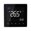 Contrôleur de température numérique Wi-Fi Smart Thermostat 5A pour chauffage par le sol à eau APP Télécommande Commande vocale Thermostats hebdomadaires programmables avec écran tactile LCD pour bureau à domicile 86x86mm