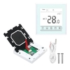 Contrôleur de température programmable de Thermostat intelligent WiFi Tuya pour chauffage électrique Compatible avec Alexa Google Home écran tactile avec rétro-éclairage