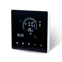 Contrôleur de température Tuya WIFI Température Programmable hebdomadaire Paramètre de température Mobile Tuya APP Contrôle à distance compatible avec Amazon Alexa et Google Home pour le contrôle de la voix (chauffe-eau/chauffe-eau)