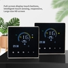 Contrôleur de température WIFI Tuya Température Programmable hebdomadaire Paramètre de température Mobile Tuya APP Contrôle à distance compatible avec Amazon Alexa et Google Home pour le contrôle de la voix (chauffage électrique)