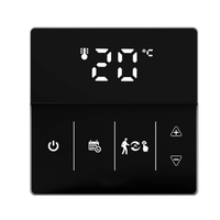 Contrôleur de thermostat intelligent WiFi APP/commande vocale programmable Compatible avec Google Home/Alexa