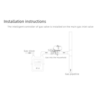 Contrôleur de Valve intelligent WiFi minuterie de télécommande d