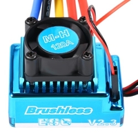 Contrôleur de vitesse électrique ESC sans balais 120A 5.8V / 3A BEC pour voiture 1/8 1/10 RC