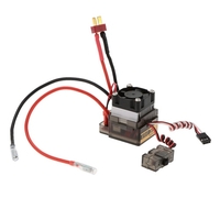 Contrôleur de vitesse électronique ESC brossé à batterie LiPo 320A 2 ~ 4S avec BEC 5.6V/2A pour camion monstre tout-terrain 1/8 1/10