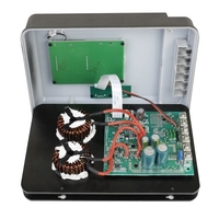 Contrôleur solaire à tension automatique 12Vlt/24Vlt Régulateur à écran solaire Affichage LCD Contrôleur solaire avec rétroéclairage à modes de commande de charge multiples Contrôleur solaire