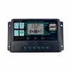 Contrôleur solaire MPPT PWM Régulateur de batterie de panneau solaire Contrôleur solaire à double affichage LCD USB