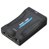 Convertisseur 1080p péritel vers HD Convertisseur analogique vers numérique Convertisseur audio vidéo Upscaler 21Pin 60Hz pour NTSC PAL Décodeur HDTV