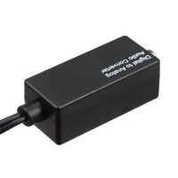 Convertisseur Audio DAC Convertisseur Audio numérique vers analogique HiFi Qualité sonore non destructrice Signal Stable Coaxial + Ports Audio 3, 5 mm