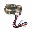 Convertisseur Audio de voiture 12V avec fonction de retard amplificateur Audio de convertisseur de haute à basse fréquence réglable