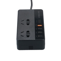 Convertisseur de puissance portable DC 12V à AC 220V transformateur de convertisseur d