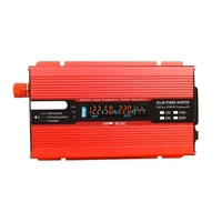 Convertisseur de tension 550W 1100W 12V 240V onduleur USB onduleur avec 1 prise et écran LCD