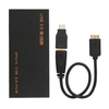 Convertisseur de type C avec 4 ports USB 3.0 compatible avec les ordinateurs portables Mac et autres ordinateurs portables de type C Hub Plug and Play