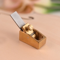 Convex Curved Sole Woodworking Plane Cutter Brass Luthier Outil pour violon Viola Violoncelle Instrument en bois