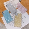 Convient pour iphone11pro coque de téléphone portable petite poudre de paillettes fraîches époxy Apple XSMAX nouveau manchon de protection 8plus 7 argent iphone7plus / 8plus