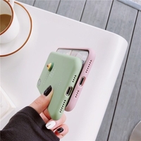 Convient pour le téléphone anti-chute en silicone pour téléphone portable en trois dimensions