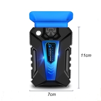 COOL FROID Portable Low Silent Noise USB Air extractible Ordinateur Portable Refroidisseur Radiateur ventilateur avec Vacuum Fan Quatre manches pour les jeux d