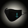 Cool Masque Masque De Bouche Lumineuse Fashionanble Coton Masque De Bouche Visage Anti Poussière Unisexe