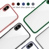 Coque de protection pour iPhone X XS Coque en TPU souple TPU Transparent anti-rayures