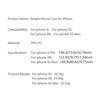 Coque de protection pour iPhone XS Max Coque en TPU Souple Transparent Anti-Rayures