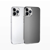 Coque de téléphone transparente haute pureté TPU - à travers noir iP 14