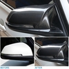 Coques de rétroviseur latérales pour capuchon de rétroviseur extérieur en fibre de carbone,  style parfait pour BMW F32 F30 F31 F33 F36