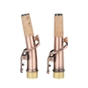 Cou de Saxophone 16.7mm Diamètre Connecteur Laiton Vert Laqué Saxophone Bend & Droit Cou Sax Pièces Accessoires pour Soprano Sax