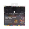Couleurs vives Fineliner Stylo de couleur 0.4mm Fine Point Coloré Stylo Marqueur Set pour Journaling Note Prendre Écriture Dessin Croquis Coloriage Planificateur Bureau École Fournitures D