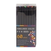 Couleurs vives Fineliner Stylo de couleur 0.4mm Fine Point Coloré Stylo Marqueur Set pour Journaling Note Prendre Écriture Dessin Croquis Coloriage Planificateur Bureau École Fournitures D