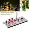 Coupeur de bouteille en verre en acier inoxydable outil de bricolage vin bouteilles de bière bière outil de coupe avec cinq roues machine de découpe