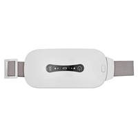 Coussin chauffant menstruel Câble USB portable sans fil avec 3 niveaux de chaleur et 3 modes de massage par vibration