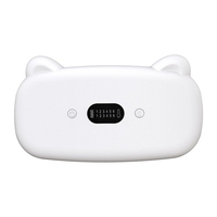 Coussin chauffant sans fil Soulagement de la douleur menstruelle Ceinture de taille électrique Ceinture chauffante USB pour femmes et filles 6 réglages de température Modes de massage par vibration