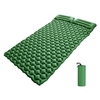 Coussin de couchage double gonflable avec oreiller matelas pneumatique de Camping 2 personnes pour tente randonnée en plein air randonnée pique-nique