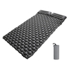 Coussin de couchage double gonflable avec oreiller matelas pneumatique de Camping 2 personnes pour tente randonnée en plein air randonnée pique-nique