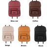 Coussin de siège arrière auto en cuir PU avec organisateur de siège arrière pour café pour enfants