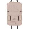 Coussin de siège arrière auto en cuir PU avec organisateur en cuir PU