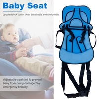 Coussin de siège de bébé Siège de bébé portable Siège de sécurité pour enfant avec éponge épaisse