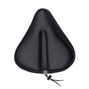 Coussin de sièges de vélo Sports de plein air Housse de siège large en silicone souple et confortable pour vélo