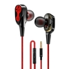 Écouteur intra-auriculaire Dual-Dynamic de 3, 5 mm avec isolation du bruit