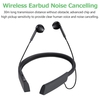 Écouteur sans fil pour moniteur de cou avec récepteur de 3, 5 mm,  réduction du bruit,  écouteur intra-auriculaire rechargeable à faible latence pour l