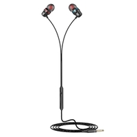Écouteurs basse avec micro Écouteurs intra-auriculaires filaires avec microphone Écouteurs antibruit