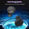 Écouteurs Bluetooth 5.0 Mini TWS Véritable casque sans fil Casque de sport Écouteurs intra-auriculaires avec étui de chargement pour micro Affichage numérique de la batterie